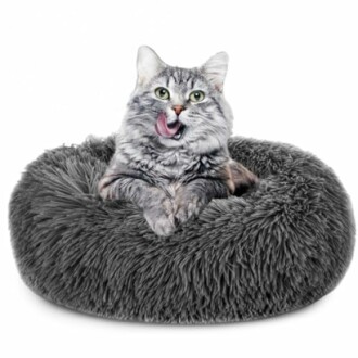 Amazinggirl Katzenbett flauschig