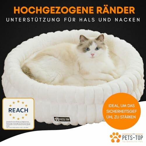 One PETS-TOP Katzenbett Flauschig