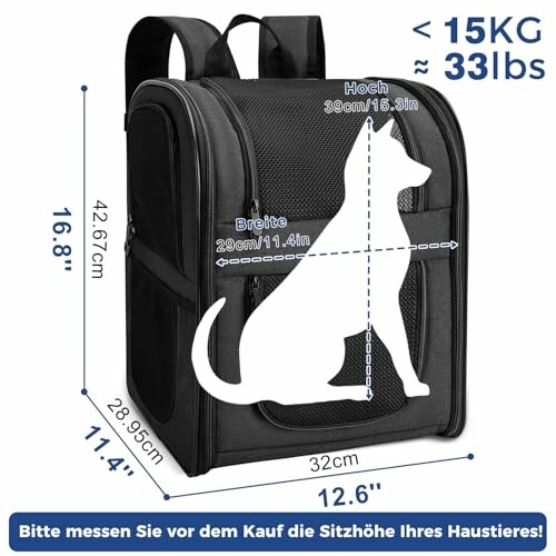 Apollo Walker Rucksack für Haustiere